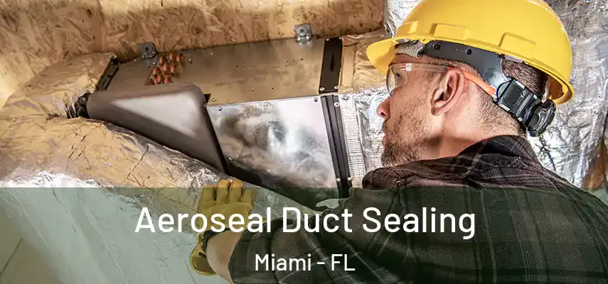  Aeroseal Duct Sealing Miami - FL